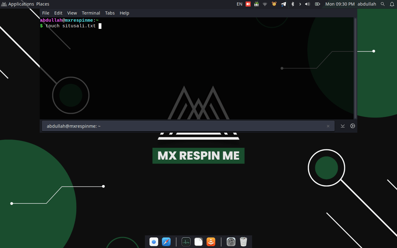 Perintah "touch" untuk Membuat Berkas Kosong di GNU/Linux