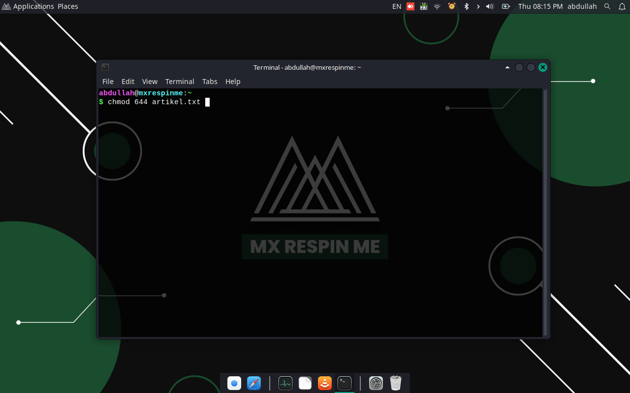 Perintah "chmod" untuk Mengubah Izin Akses Berkas di GNU/Linux