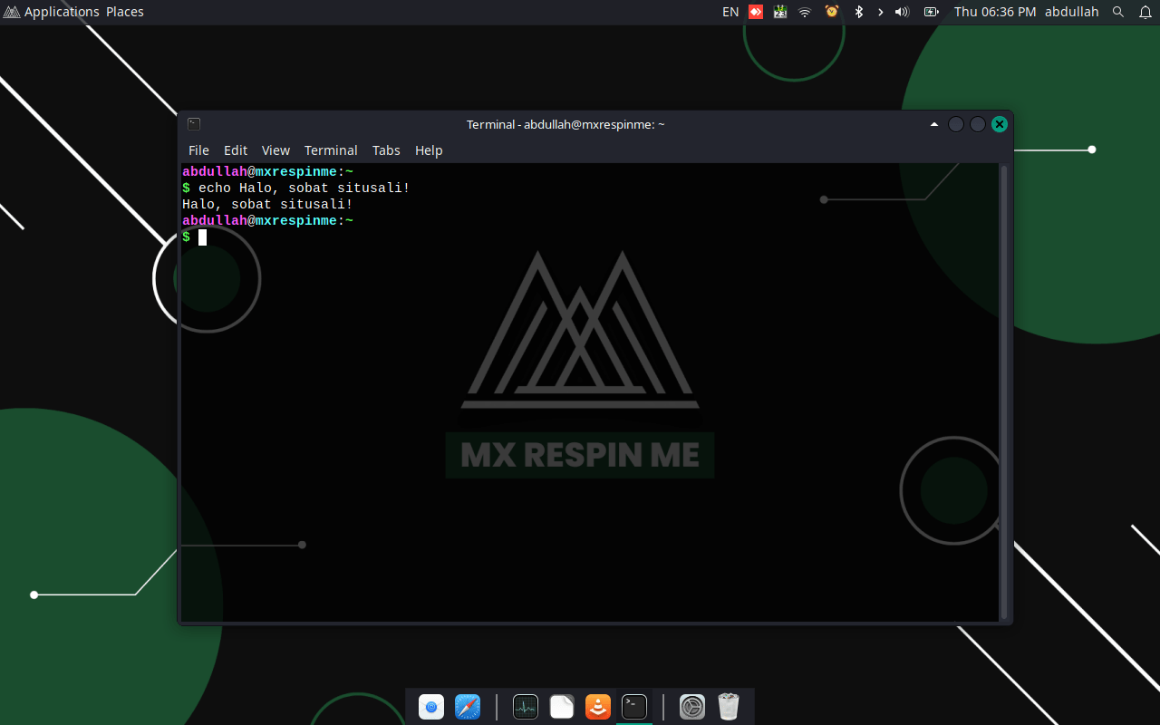 Perintah "echo" untuk Menampilkan Teks di GNU/Linux