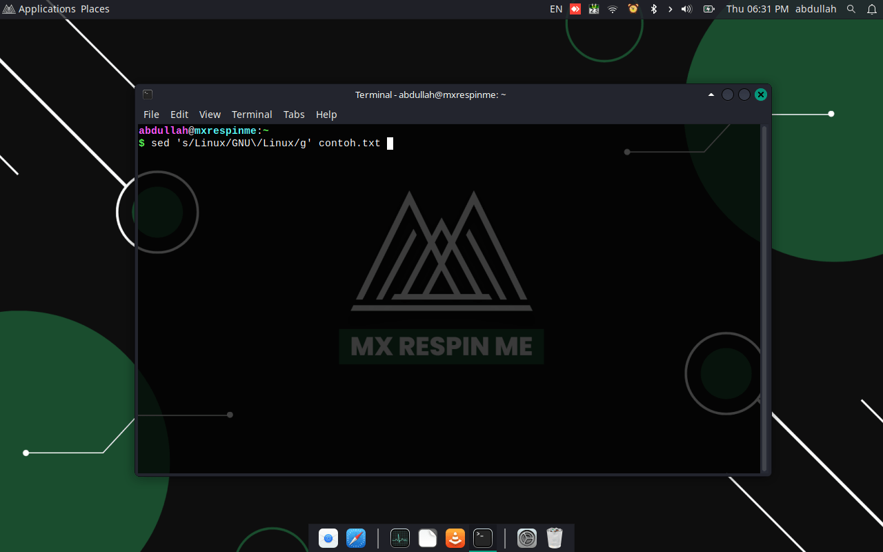 Perintah "sed" untuk Mengedit Teks dalam Berkas di GNU/Linux