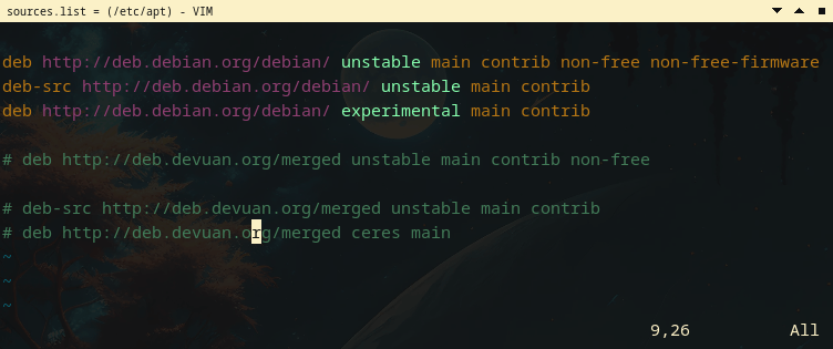 Mencoba Repositori Experimental pada Distro Debian.