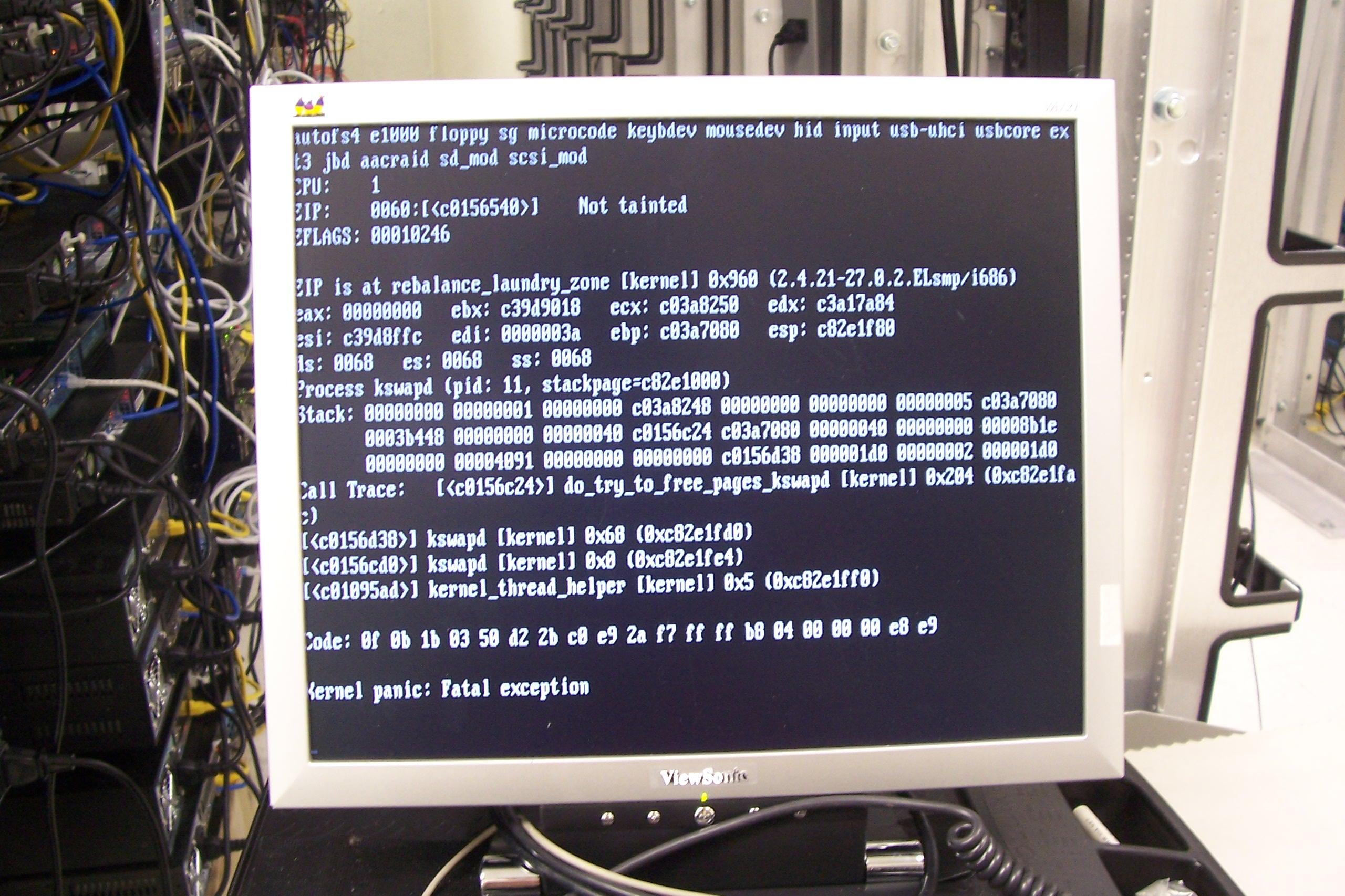 Tidak Panik Ketika Menghadapi Kernel Panic.