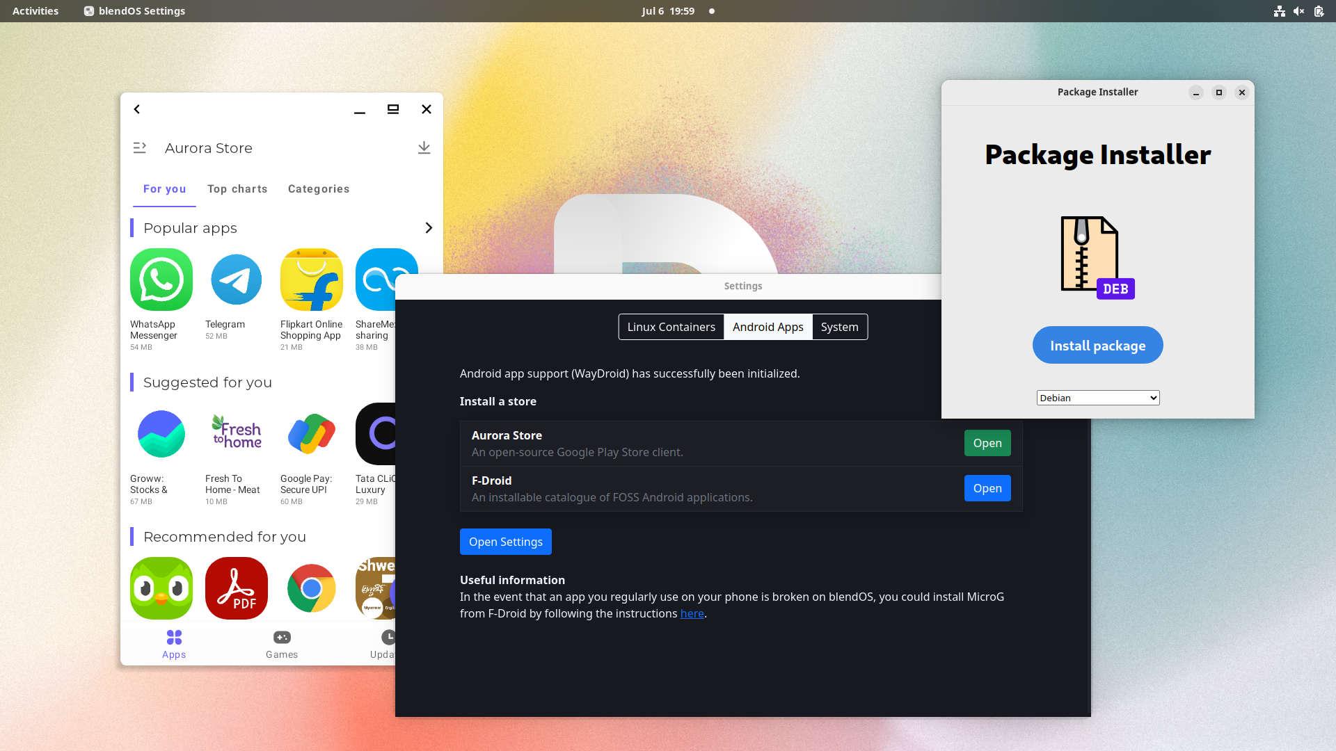 BlendOS: Sistem Operasi Imutabel dan All in One