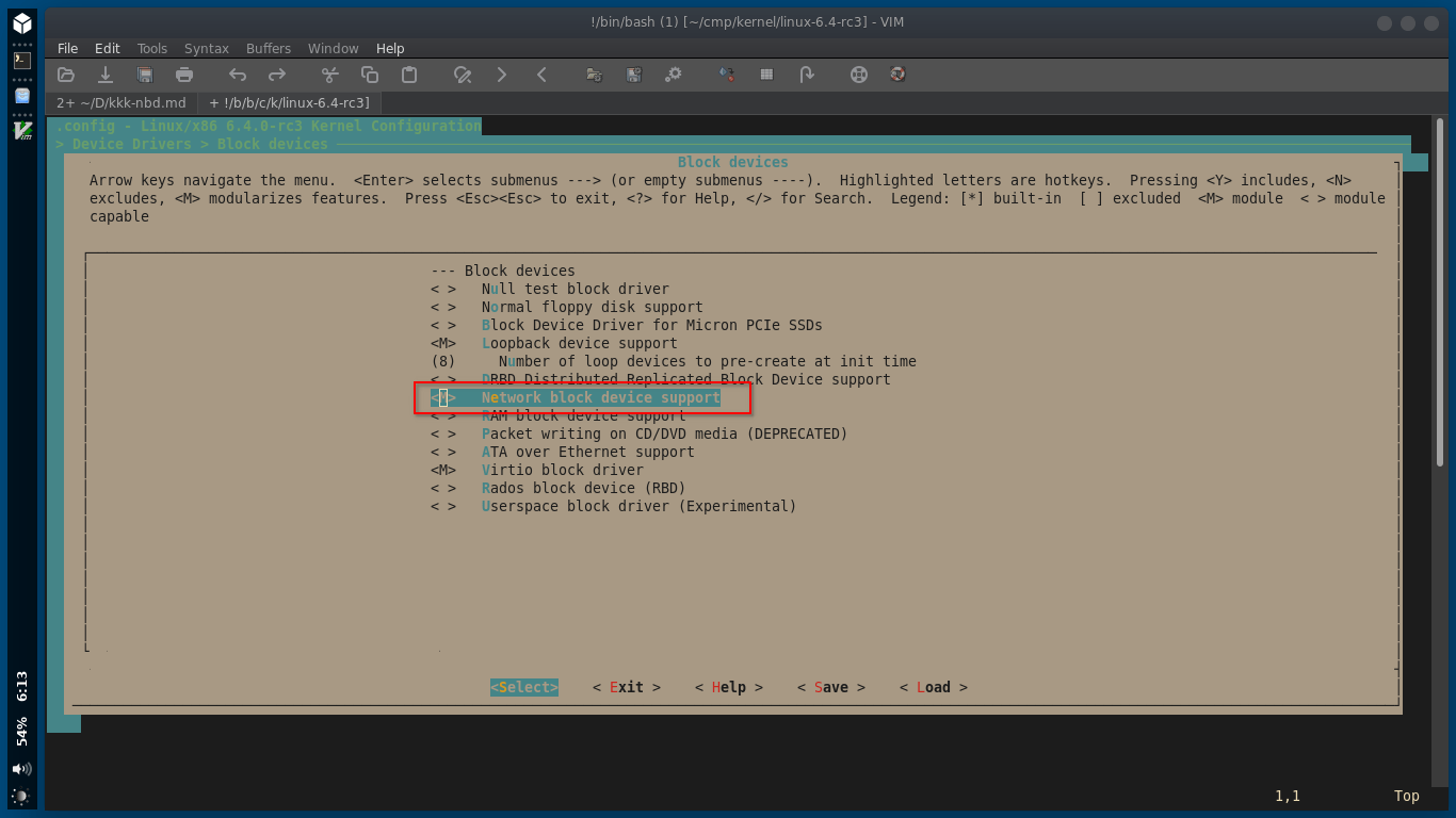 Kulak-Kulik Kernel : Menambahkan Dukungan Network Block Device pada Kernel.