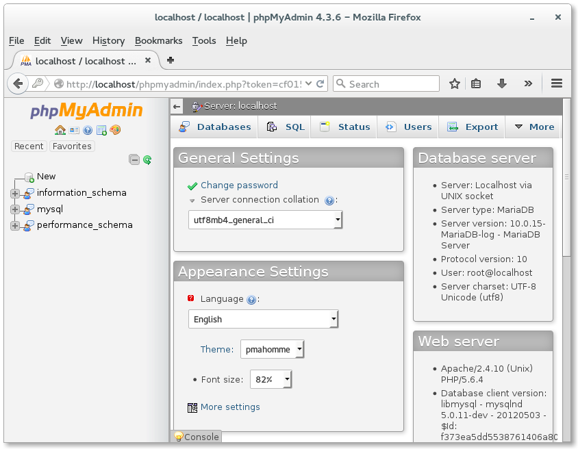 Instal Apache, MySQL, PHP dan phpMyAdmin di Archlinux 8 lampp phpmyadmin 2
