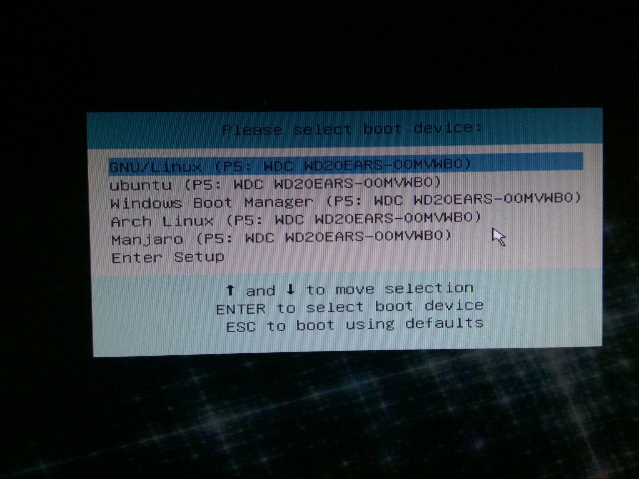 Menghapus EFI Boot Entry di GNU/Linux