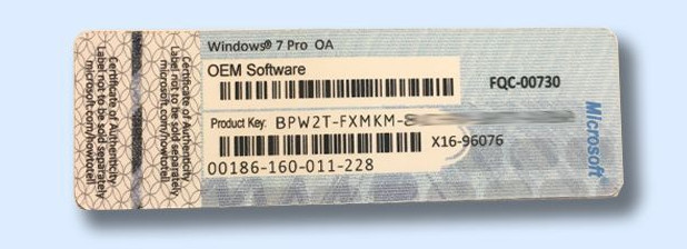 situsali coa win7