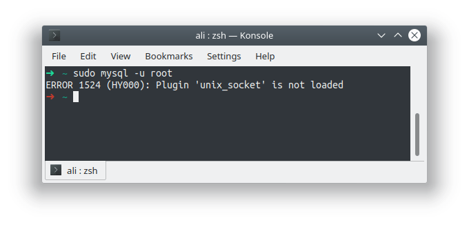 Memperbaiki MySql: ERROR 1524 (HY000): Plugin ‘unix_socket’ is not loaded mysql di Ubuntu