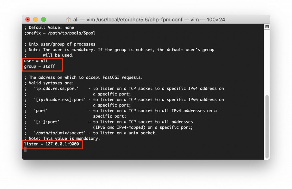 Menjalankan php 5.6 Dan php 7.2 dengan Apache Di macOS 2 situsali macOS terminal php56 fpm