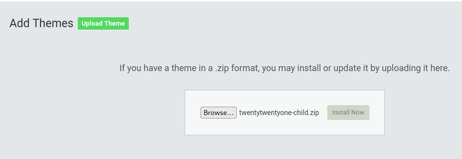 Modifikasi Tema WordPressmu Dengan Child Theme 8 wordpress child theme upload